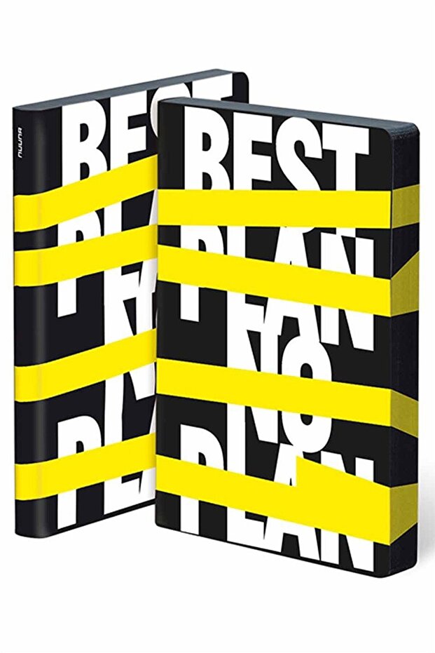 Gray Dotted Notebook Best Plan No Plan (a5 Premium Paper - 256 Sheets)