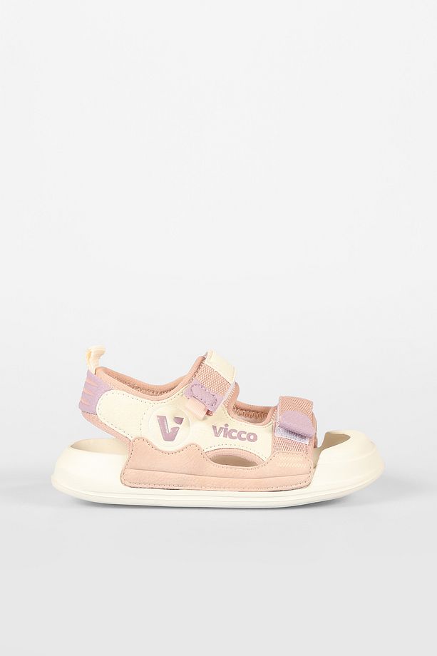22-30 Numara Hafif Çift Bantlı Önü Kapalı Unisex Kız-Erkek Çocuk Sandalet - 4