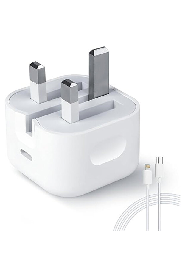 Apple Fast Charger Plug, 20W USB C Fast Charger with Cable