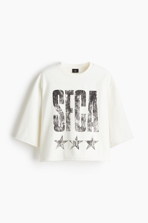 Kısa Tişört Oversized Fit - 2