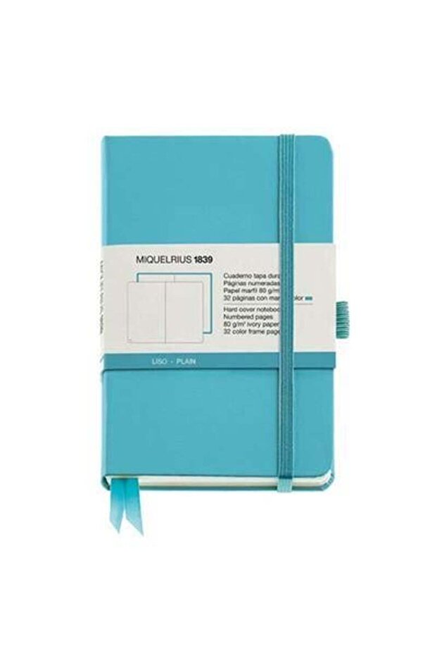Miquelrius B7 دفتر ملاحظات مربعات لوني أزور/أزرق