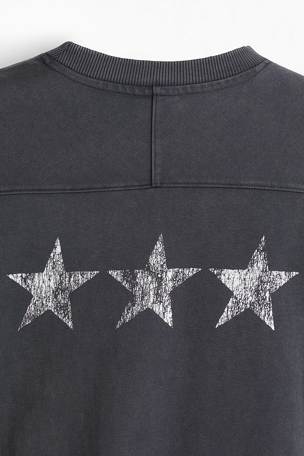 Kısa Tişört Oversized Fit - 8