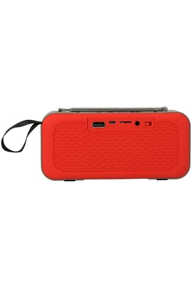 مكبر صوت صغير بتقنية البلوتوث مع تشغيل MP3، ومدخل USB/TF/AUX، ومدى يصل إلى 10 أمتار - 4
