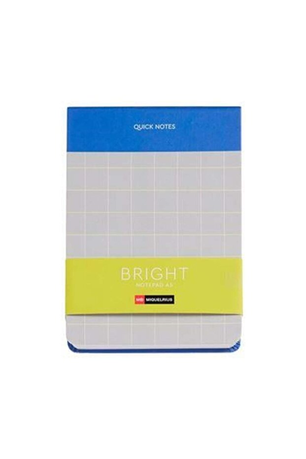 Miquelrius A5 Brillant Blue Hard Cover Notepad