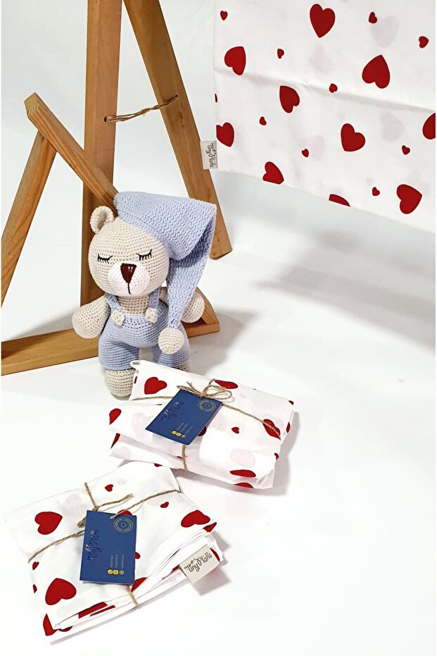 Double Elastic Sheet Pillowcase Set - 4