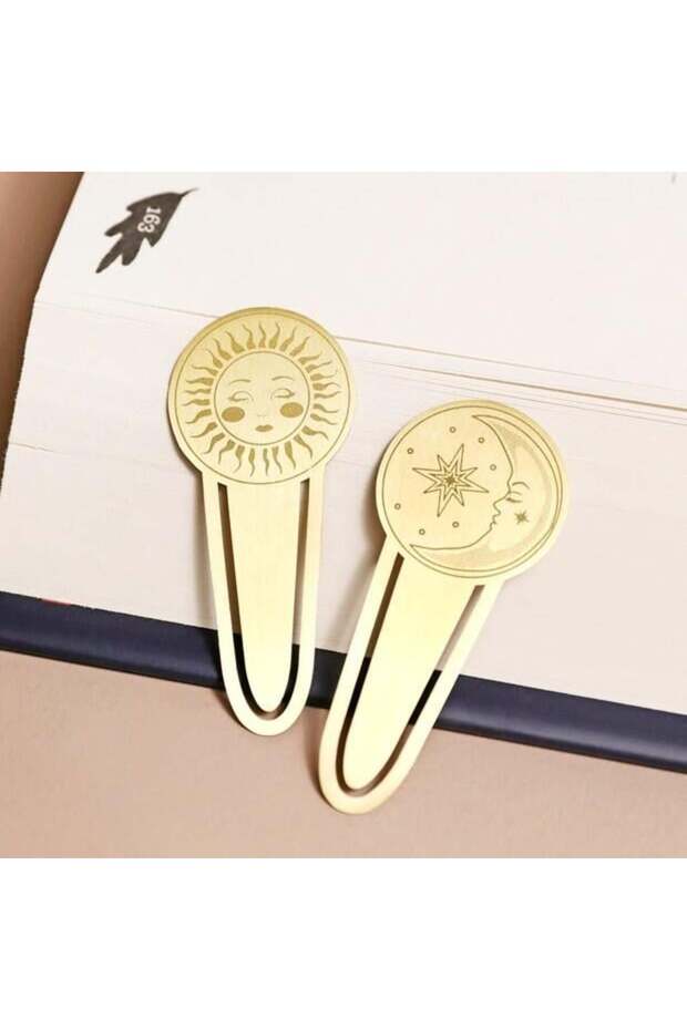 Designworks Duo Metal Bookmark Set Celestial