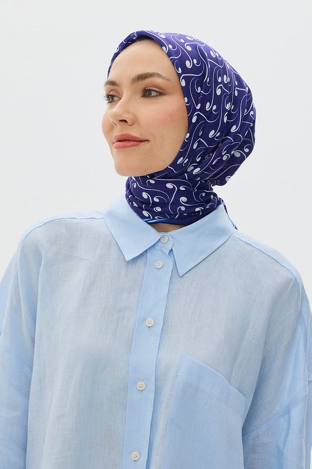 Moon Koleksiyonu Pamuk Soft Eşarp - 2