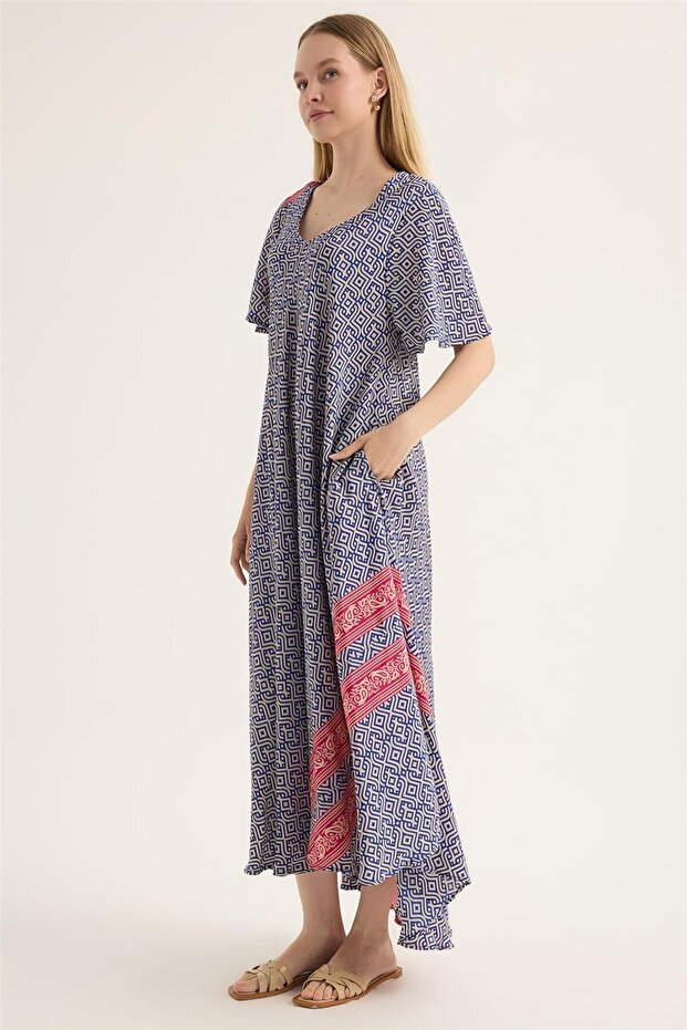 Geometric Patterned Dress - 2