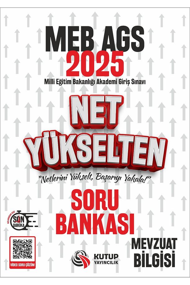 2025 Meb - Ags Net Yükselten Soru Bankası (1100 SORU) - 5
