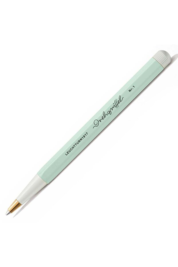 Leuchttrum 1917 Drehgrifel No.1 Blue Ink Ballpoint Pen Mint Green 367277