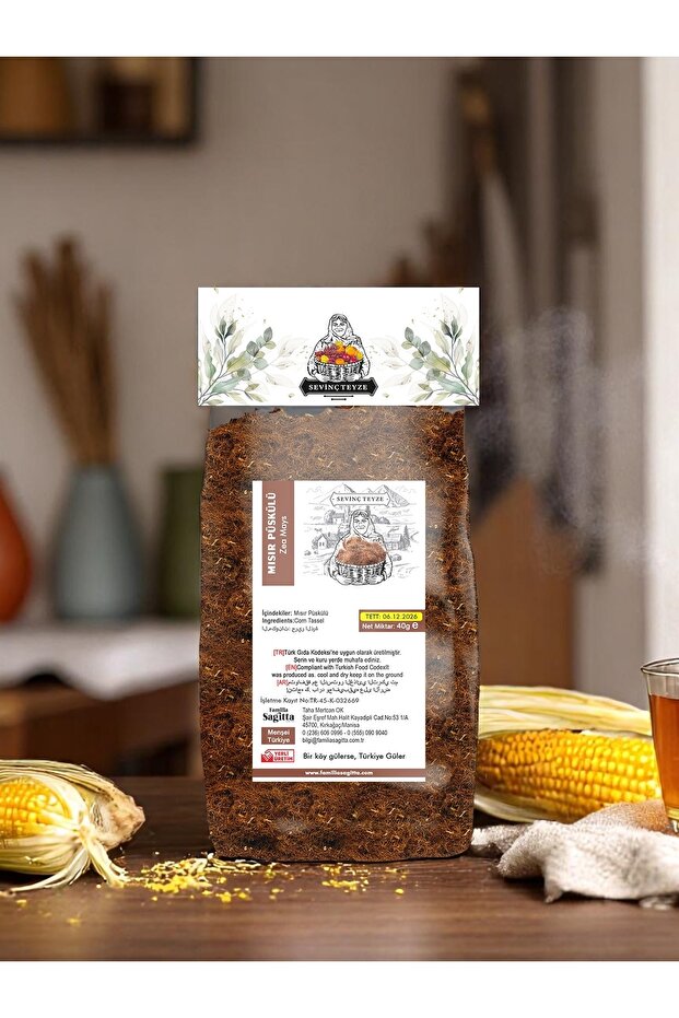 Sevinç Teyze Corn Tassels, Zea Mays 40g