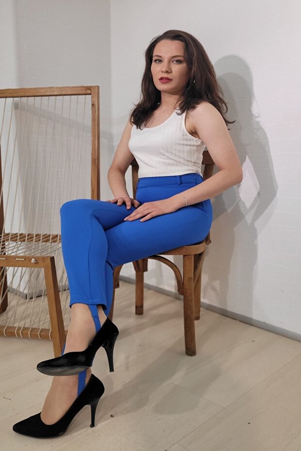 70311 Yüksek Bel Füzo Pantolon - 1