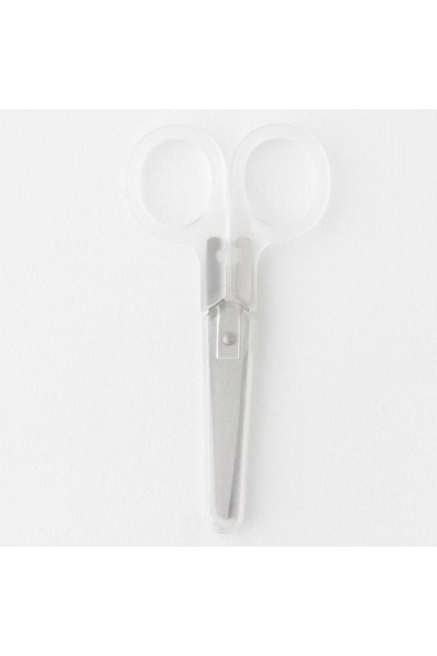 Muj Clear Left Handed Şeffaf Kapaklı Makas 10.5 cm - 3