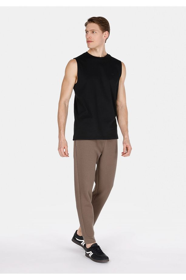 Regular Fit Erkek Siyah Atlet - 3