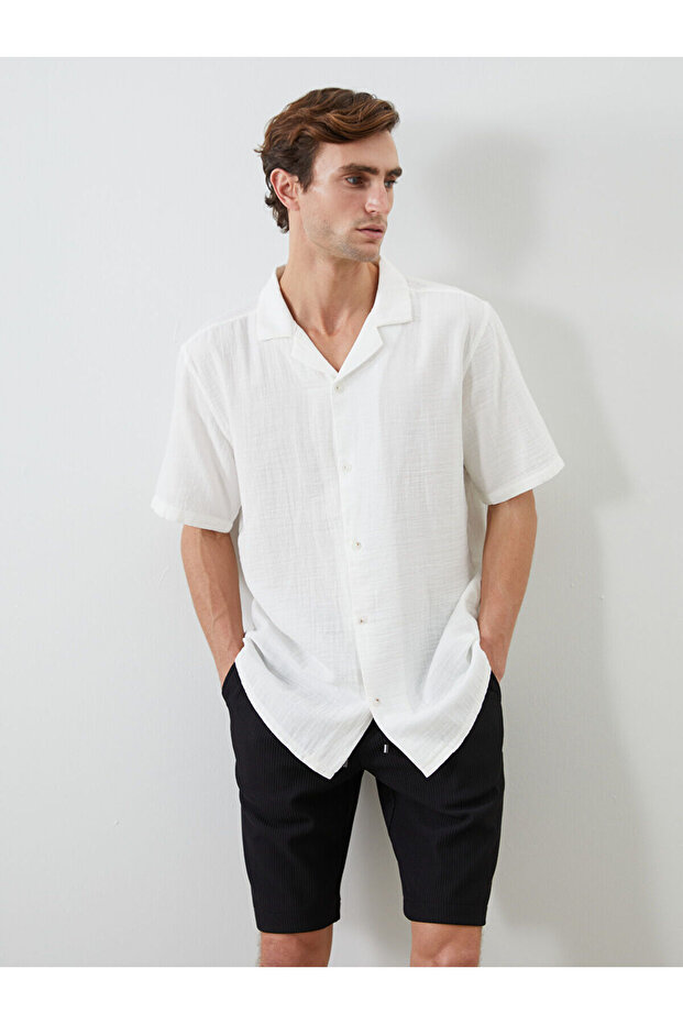 Standard Fit Short Sleeve Men's Shirt