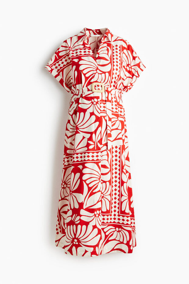 MAMA Kemerli Elbise - 1