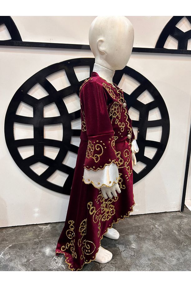 Çocuk Bindallı Kaftan Kına Elbisesi - 3