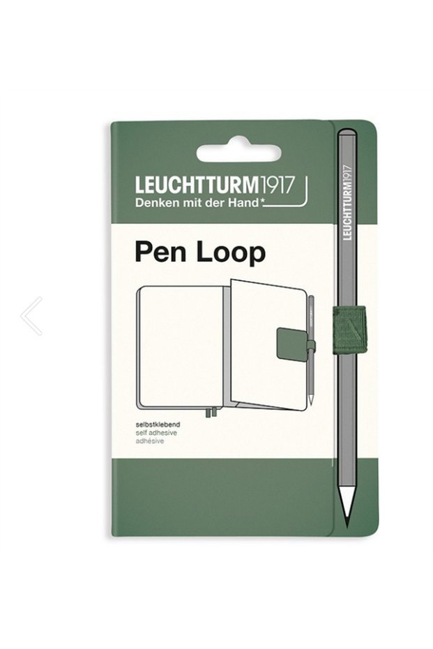 Leuchttrum 1917 Pen Loop Pen Holder Olive 365511
