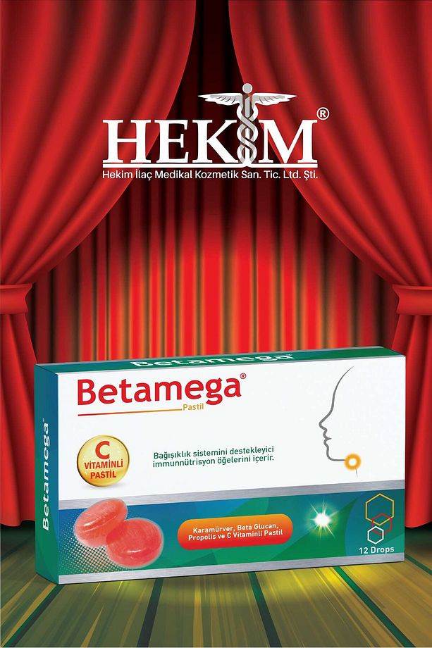 Pastil 12 Adet - Kara Mürver, Beta Glukan, Propolis Ve C Vitaminli - 3