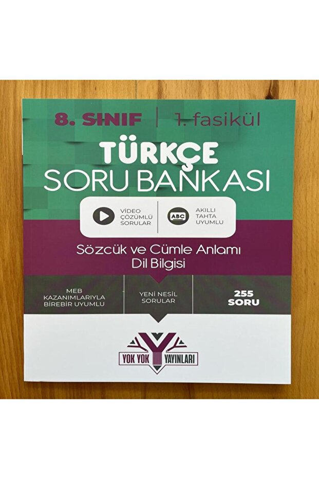 8.sınıf Türkçe Soru Bankası Tam Set 3 Fasikül - 3