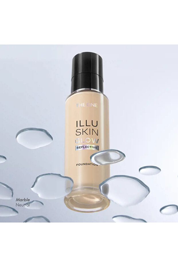 كريم أساس The ONE Illuskin Glow Reflective Foundation Marble Neutral 46331