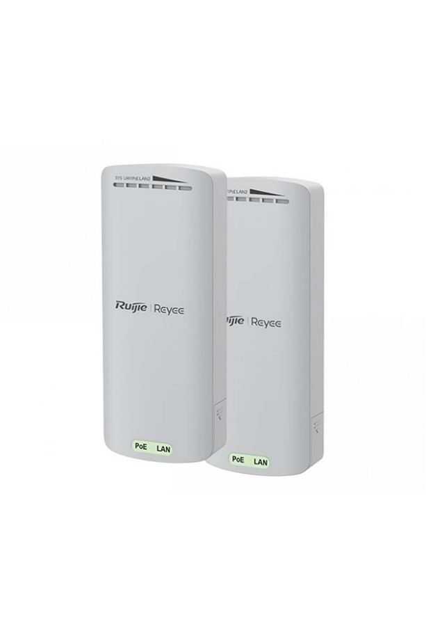 Ruıjıe Reyee RG-EST100-E Outdoor 300 Mbps 2.4 Ghz 2Lİ Paket Noktadan Noktaya Dış Mekan Access Point - 1