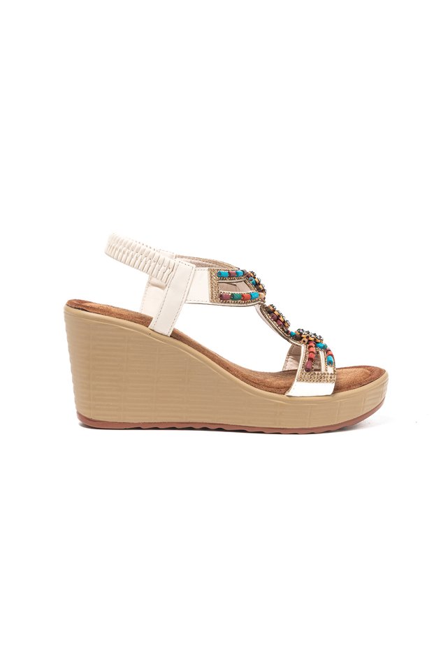 Women / Girls Sandals 25Y155 by Guja White