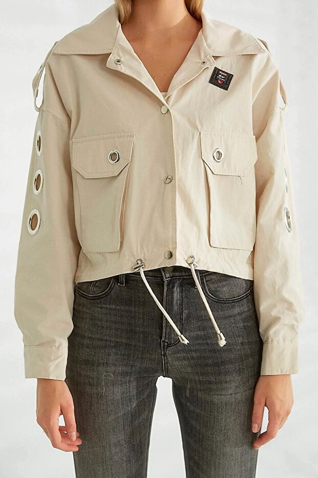 D89799-fw Kadın Mont - 3