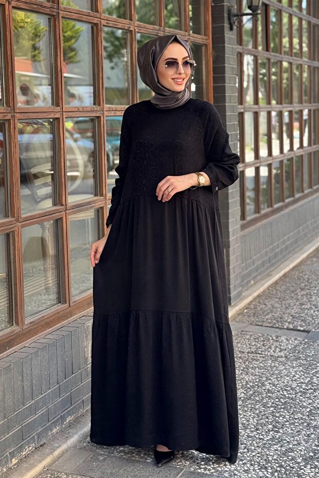 Elbise 7033 Siyah - 1