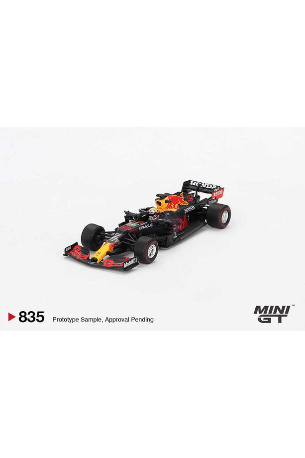 1:64 Red Bull RB16B #33 Max Verstappen F1 2021 Model Araba - Diecast Koleksiyon - 3