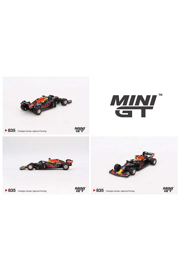 1:64 Red Bull RB16B #33 Max Verstappen F1 2021 Model Araba - Diecast Koleksiyon - 1