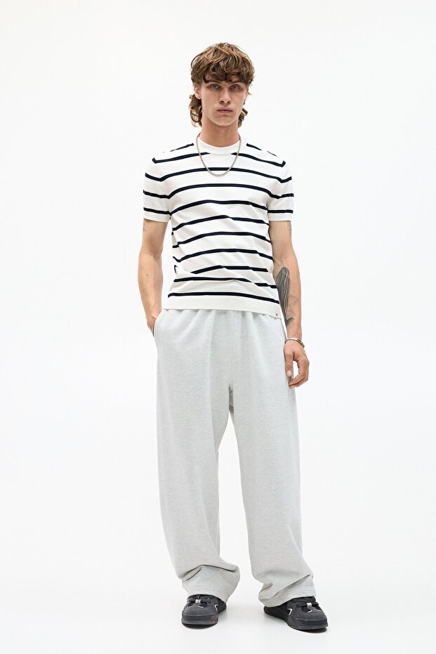 Kısa kollu triko t-shirt - 2