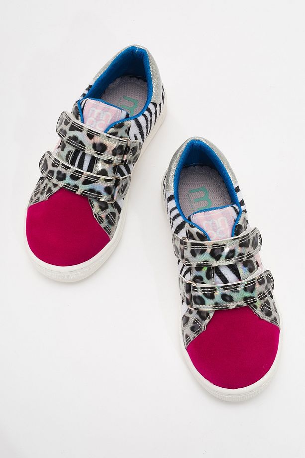 Kız Çocuk Fuşya Sneaker Ayakkabı - 3