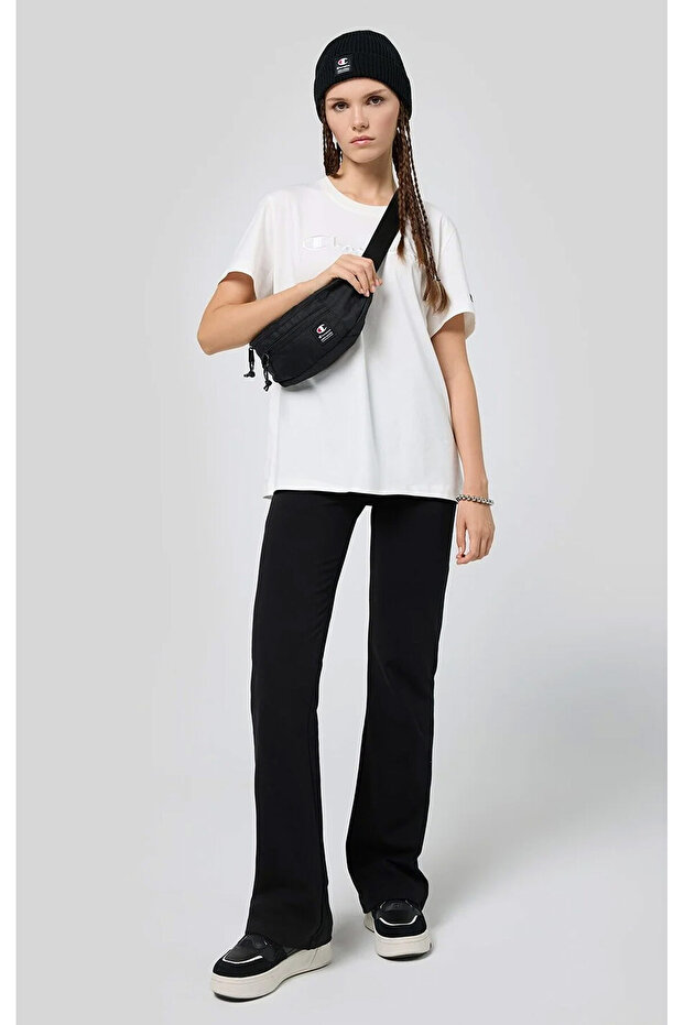 Script Shop Flare Leggings Black Women's Leggings -117559-Kk001