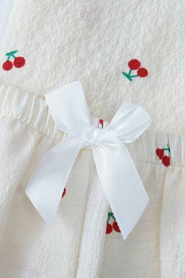 Özel Örme Kumaş Baskılı Kısa Kollu Şortlu Pijama Takımı - 4