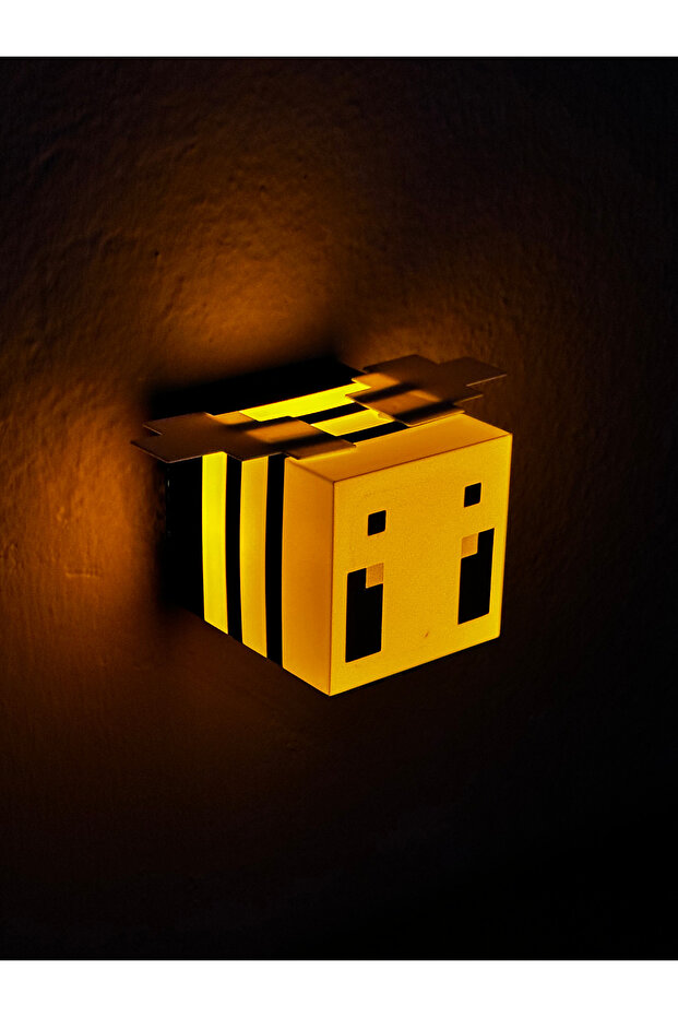 Minecraft bee gece lambası - 3