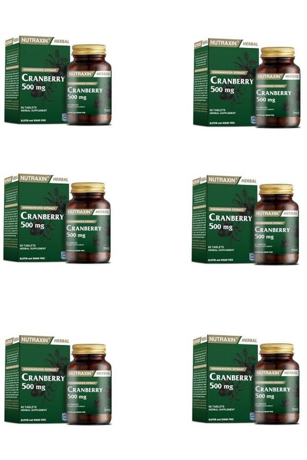 Cranberry Other Supplements 6 Pieces
