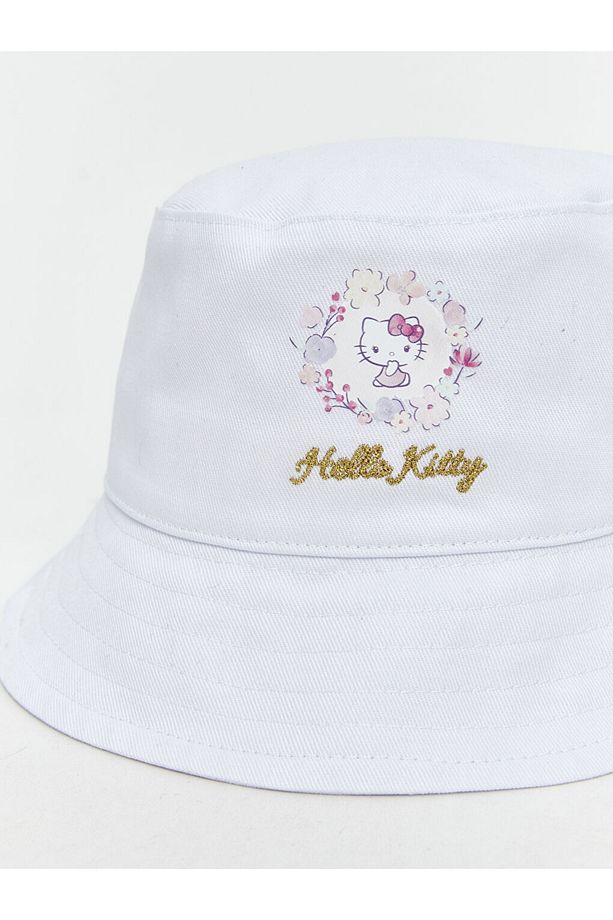 LCW ACCESSORIES Hello Kitty Nakışlı Kız Çocuk Bucket Şapka - 2