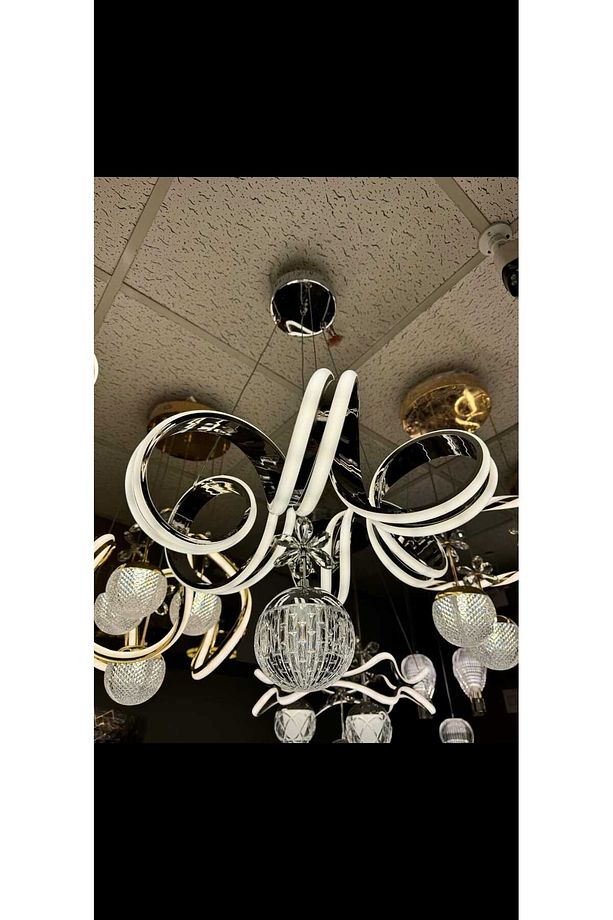 3 RENKLİ TOPLU ÇİFT HATLI LED AVİZE - 3