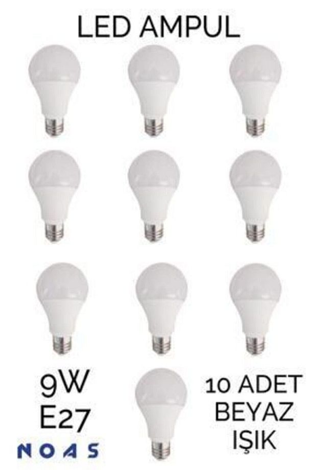 9w Led Ampul 10 Adet Yüksek Kalite - 2