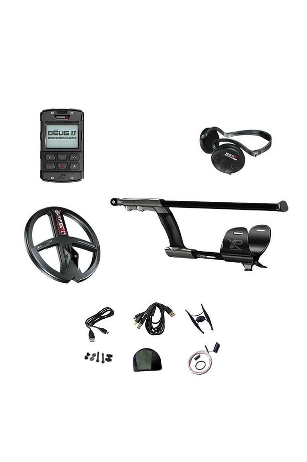 Deus 2 Dedektör - 28cm FMF Başlık, Ana Kontrol Ünitesi, WSA2 Kulaklık - 2