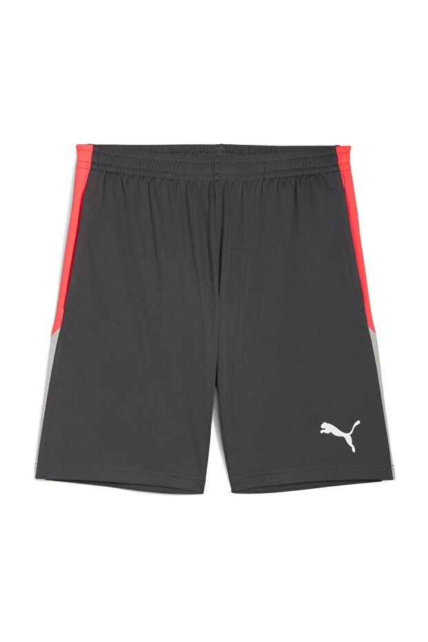 Krótkie spodenki dzianinowe, regularne, powyżej kolan, kieszenie boczne, dzianinowe, gładkie - 1