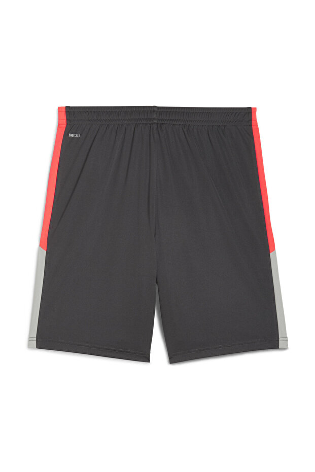 Krótkie spodenki dzianinowe, regularne, powyżej kolan, kieszenie boczne, dzianinowe, gładkie - 2