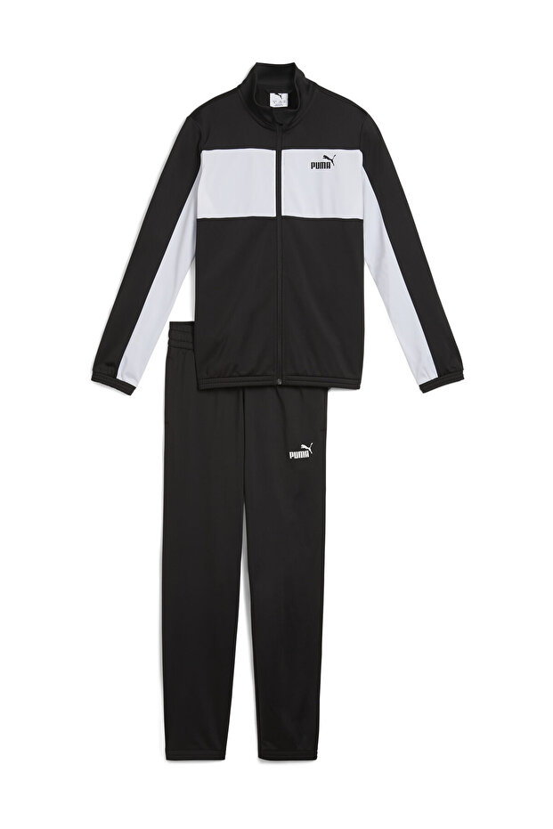 Garnitury dzianinowe, Regularne, Długi rękaw, Regularne, Kołnierz stojący, Kieszeń boczna, Dzianinowe, Blokowanie kolorów - 1