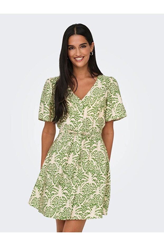 Jdytroya life s/s short dress wvn dia