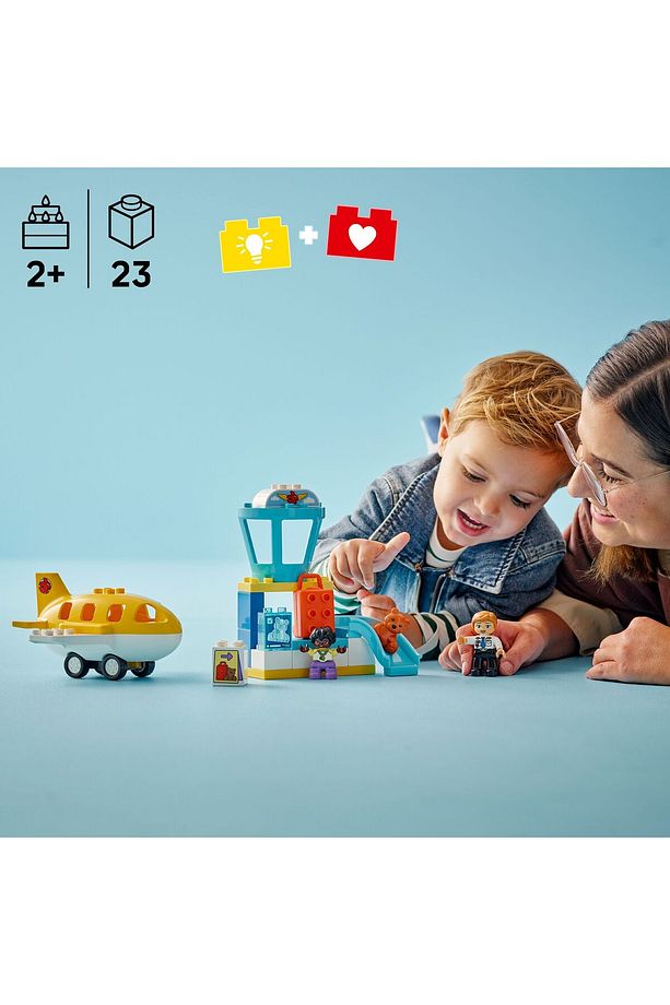 ® DUPLO® Kasabası İlk Havaalanı Deneyimi 10443 - 2+ Eğitici Oyuncak Yapım Seti (23P) - 5