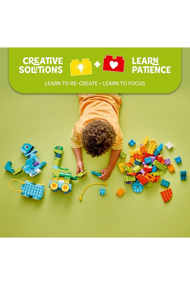 ® DUPLO® Kasabası 3’ü 1 Arada Tekerlekli Dinozorlar 10451 - 3+ Eğitici Oyuncak Yapım Seti (108P) - 11