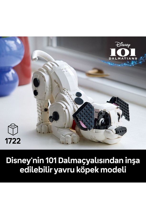 ® ǀ Disney 101 Dalmaçyalı Köpek Yavrusu 43269 - 18+ Nostaljik Model Yapım Seti (1722P) - 6