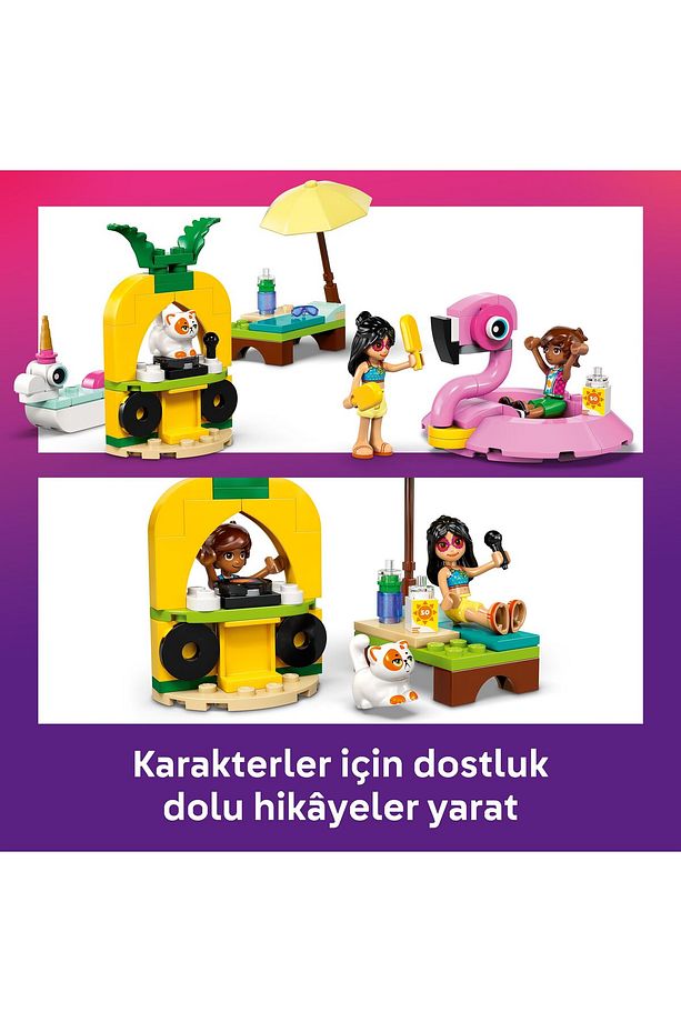 ® Friends Tek Boynuzlu At ve Flamingo Havuz Partisi 42658 - 5+Oyuncak Yapım Seti (99P) - 8