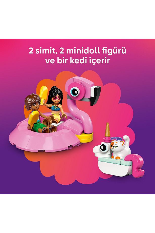 ® Friends Tek Boynuzlu At ve Flamingo Havuz Partisi 42658 - 5+Oyuncak Yapım Seti (99P) - 9